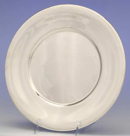 Lafayette (Sterling, Hollowware, 7680) Service Plate by Towle Silver