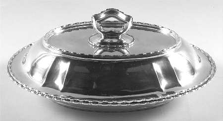 Marquise (Sterling, Hollowware) Sterling Double Vegetable