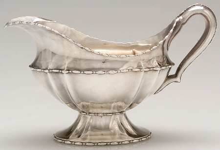 Marquise (Sterling, Hollowware) Sterling Gravy Boat
