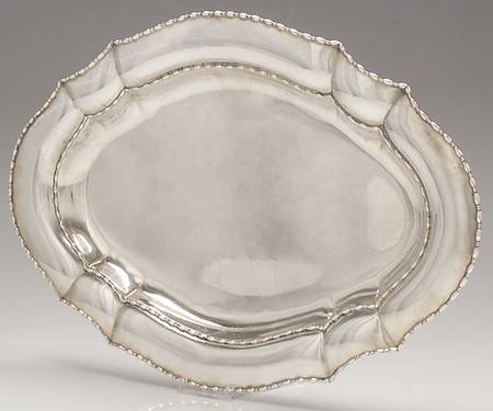 Marquise (Sterling, Hollowware) 18" Oval Serving Platter