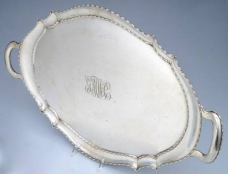 Marquise (Sterling, Hollowware) Large Waiter Tray