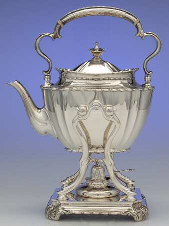 Marquise (Sterling, Hollowware) Kettle, Stand & Burner