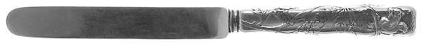 Lap-Over-Edge (Applied) Hollow Handle Youth/Tea Knife with Sterling Blade
