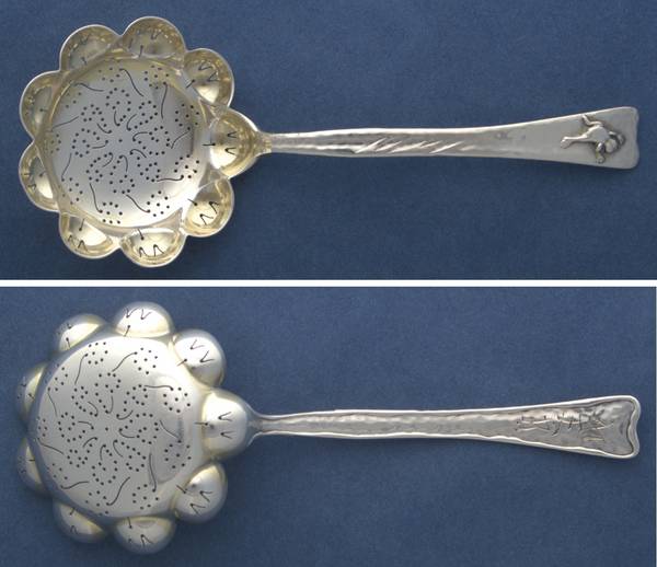 Lap-Over-Edge (Applied) Large Sugar Sifter
