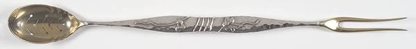 Lap-Over-Edge (Applied) Sucket Combination Fork/Spoon