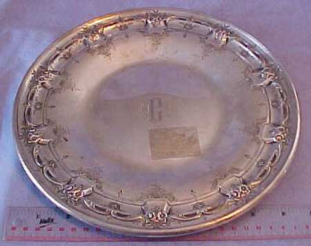54201 (Sterling, Hollowware) Sterling Sandwich Plate