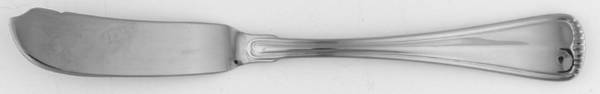 Hamilton (Stainless, All Glossy, China) Flat Handle Master Butter Knife