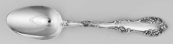 Old English (Sterling, 1892, Towle Stamp) Dessert/Oval Soup Spoon