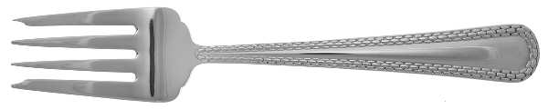 Sautoir (Stainless) Medium Solid Cold Meat Serving Fork