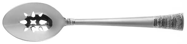 Voile Frost (Stainless) Pierced Tablespoon (Serving Spoon)