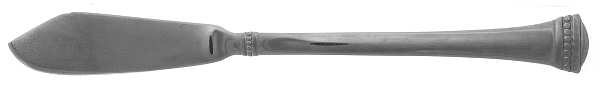 Classique Bead (Stainless) Flat Handle Master Butter Knife