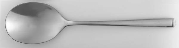 Wave (Stainless) Solid Salad Serving Spoon