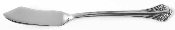 Colonial Plume-Continental (Stainless) Flat Handle Master Butter Knife