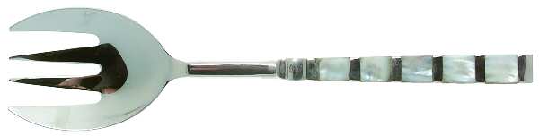 Akoya (Silverplate) Cold Meat Serving Fork Hollow Handle