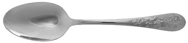 Hibiscus (Stainless) Tablespoon (Serving Spoon)