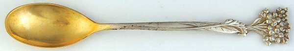 Floral (Sterling) Demitasse Spoon