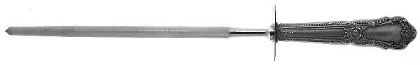 TWS350 (Sterling) Large Roast Steel Rod Knife Sharpener
