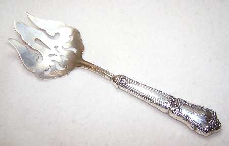 TWS350 (Sterling) Salad Serving Fork with Plated Prongs