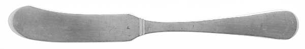 Hannah Hull (Sterling, 1974-2003) Flat Handle Butter Spreader