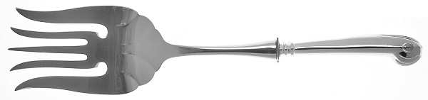 Onslow (Sterling, 1974-2003) Large Stainless-Tine Cold Meat Serving Fork