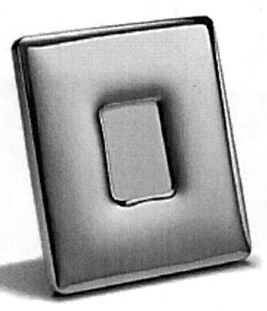 Elsa Peretti Giftware (Sterling, Hollowware) Bombata Picture Frame 6" X 5"