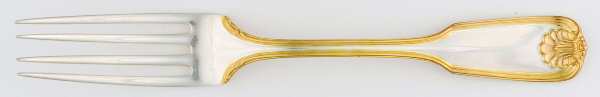 Ben Franklin (Sterling-Gold Acct) Fork
