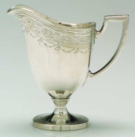 Clinton Engraved (Sterling, Hollowware) Mini Creamer