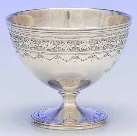 Clinton Engraved (Sterling, Hollowware) Waste Bowl