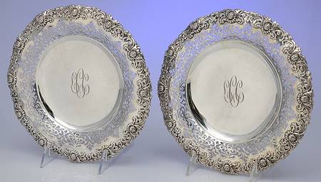 Chrysanthemum (Str, 1880, Hlw, 925-1000, Flrs&amp;Buds) by Tiffany &amp; CO SILVER