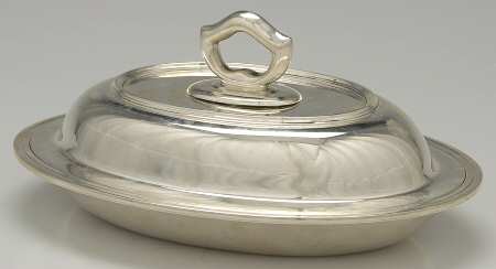 Hamilton (Sterling, Hollowware) 10" Oval Double Vegetable