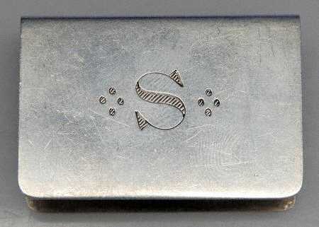 22470 (Sterling, Hollowware) Match Box Cover