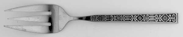 TWS405 (Stainless) Medium Solid Cold Meat Serving Fork