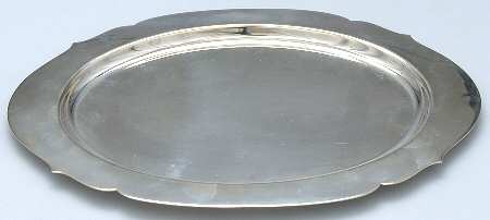 23425 (Sterling, Hollowware) 9" Oval Tray