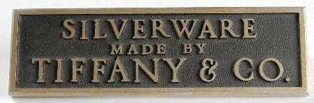 Advertising Signs by Tiffany &amp; CO SILVER