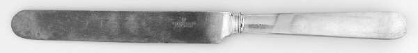 TIS69 (Sterling) Old French Hollow Knife with Bolster