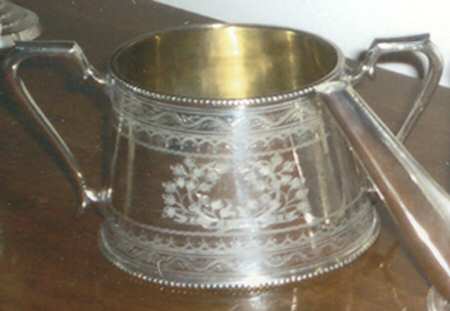 10870 (Silverplate, Hollowware) Sugar Bowl No Lid