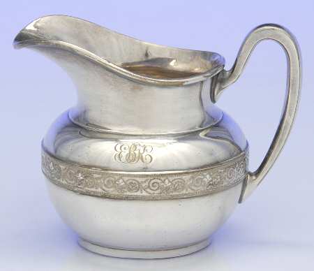 9330 (Silverplate, Hollowware) Silverplate Mini Creamer
