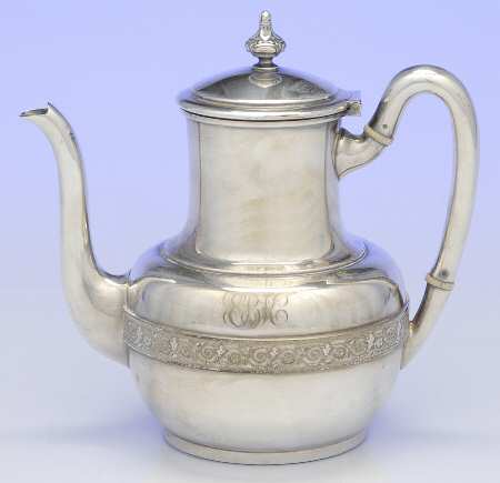 9330 (Silverplate, Hollowware) Silverplate Mini Coffee Pot