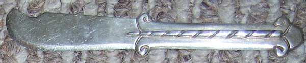 TBO1 (Sterling) Flat Handle Butter Spreader by Taller Borda Retailer