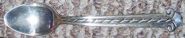TBO1 (Sterling) Teaspoon by Taller Borda Retailer