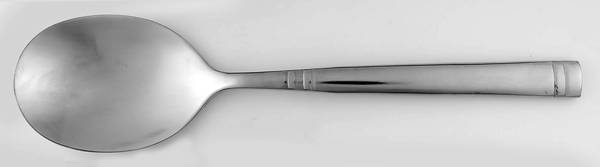 Stephanie (Stainless) Solid Salad Serving Spoon