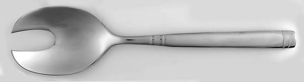 Stephanie (Stainless) Solid Salad Serving Fork