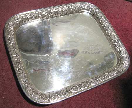 5362 (Sterling, Hollowware) 12" Rectangular Tray