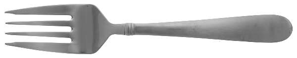 Ariel-Satin (Stainless) Medium Solid Cold Meat Serving Fork