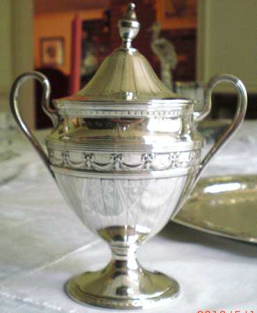 18814 (Sterling, Hollowware) Demi Sugar Bowl