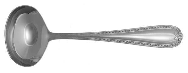 Old World Bead-Round Tip (Stainless) Solid Gravy Ladle