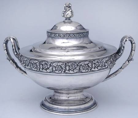 5362 (Sterling, Hollowware) Tureen & Lid by Tiffany & CO SILVER