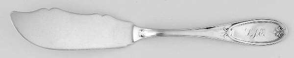 Coin Silver Flatware Flat Handle Master Butter Knife