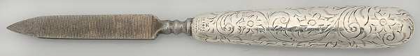 TIS75 (Sterling, Hollowware) Hollow Handle Nail File