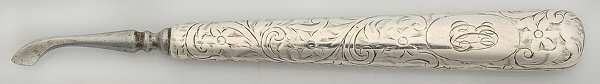 TIS75 (Sterling, Hollowware) Hollow Cuticle Knife